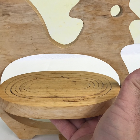 Wooden Rooster Hot-plate/Art décor Basket - Picture 5 of 9